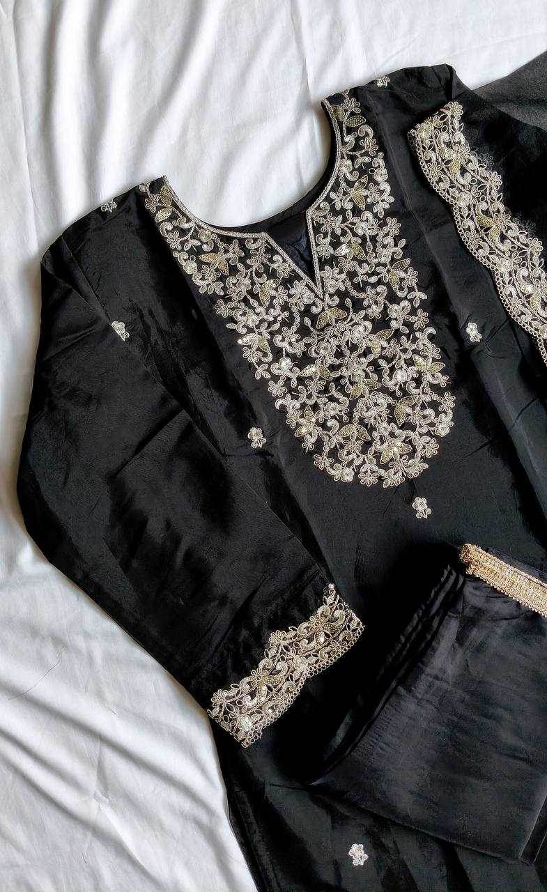 Heavy Roman Silk Kurti - MYLUXURY LANE ENTERPRISE